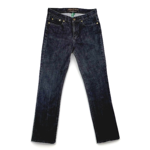 Lauren Ralph Lauren Denim - Ralph Lauren Classic Straight Jeans 4 Black Lauren Jeans Co. LRL Denim